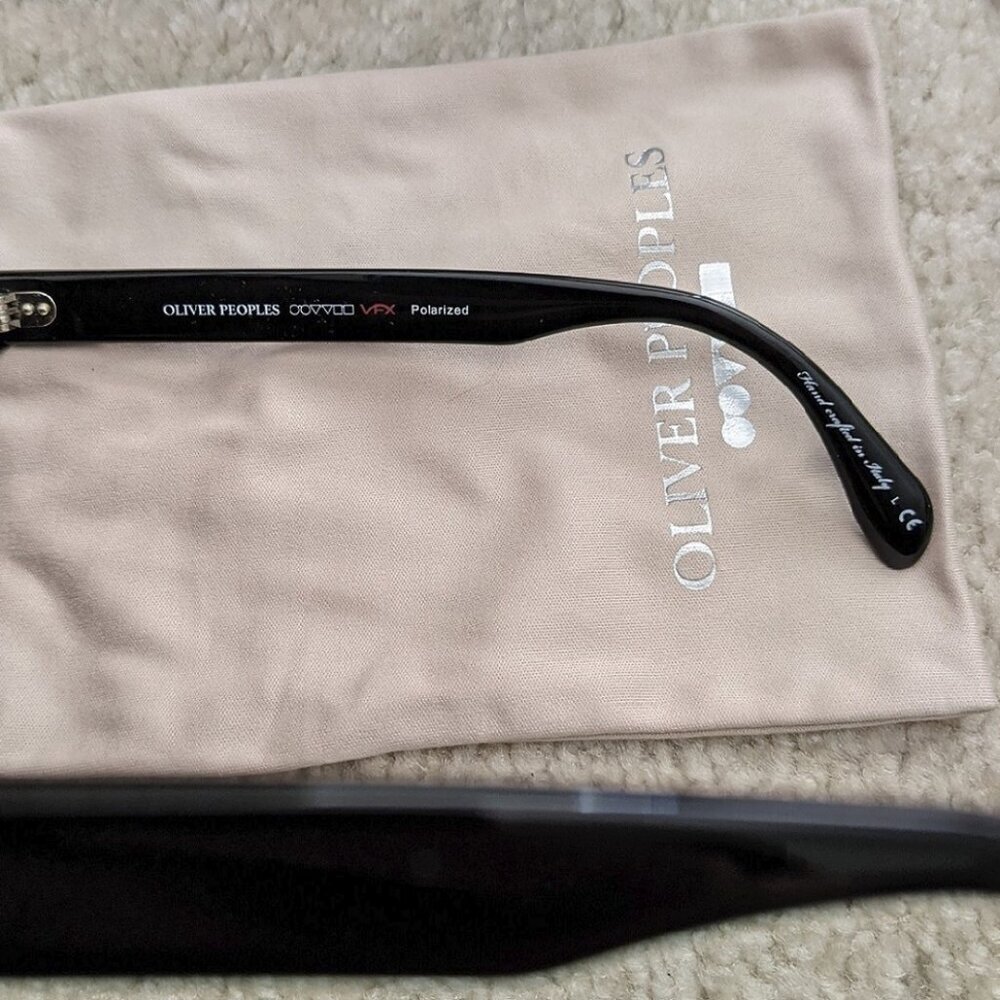 Oliver Peoples polarized black sunglasses - Picture 7 of 10